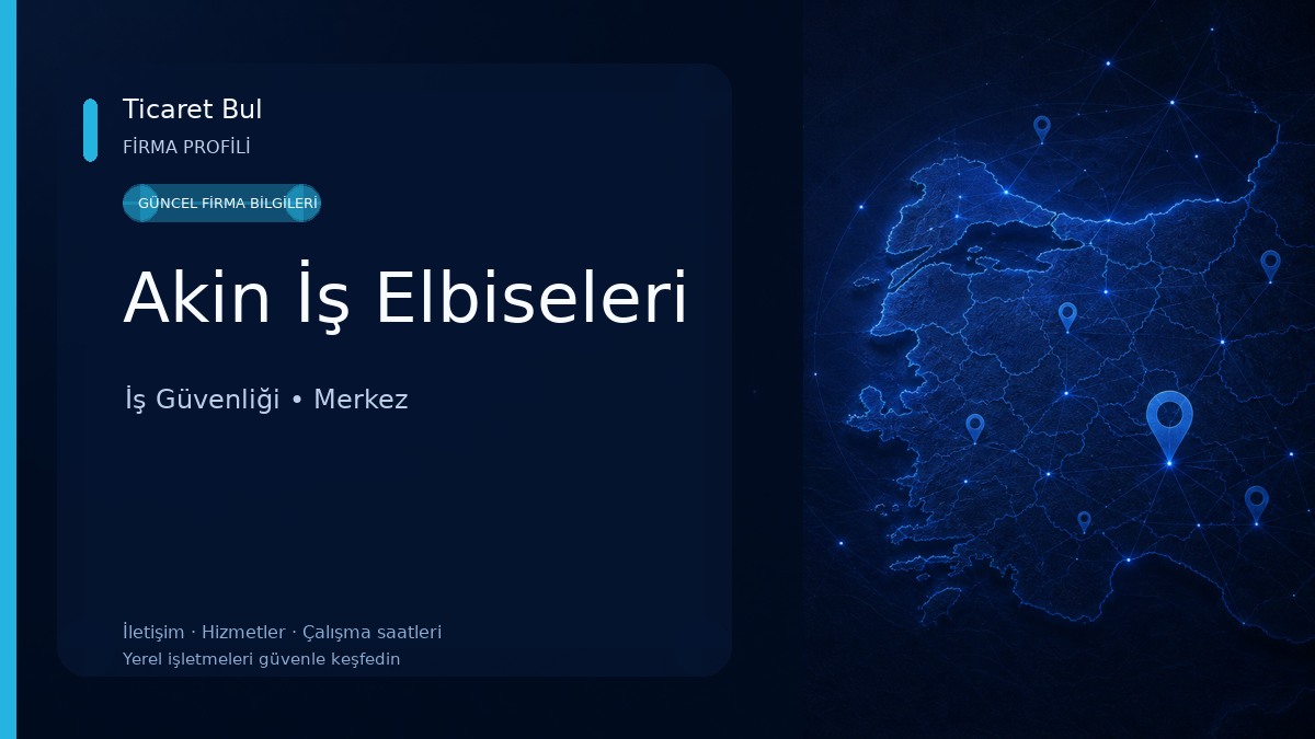 Akin İş Elbiseleri 