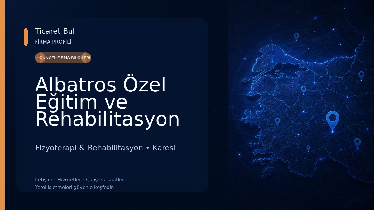 Albatros Özel Eğitim ve Rehabilitasyon Merkezi - Dil ve Konuşma Terapisti, Otizm, Ergoterapi, Disleksi, Fizyoterapi Fizyoterapi & Rehabilitasyon