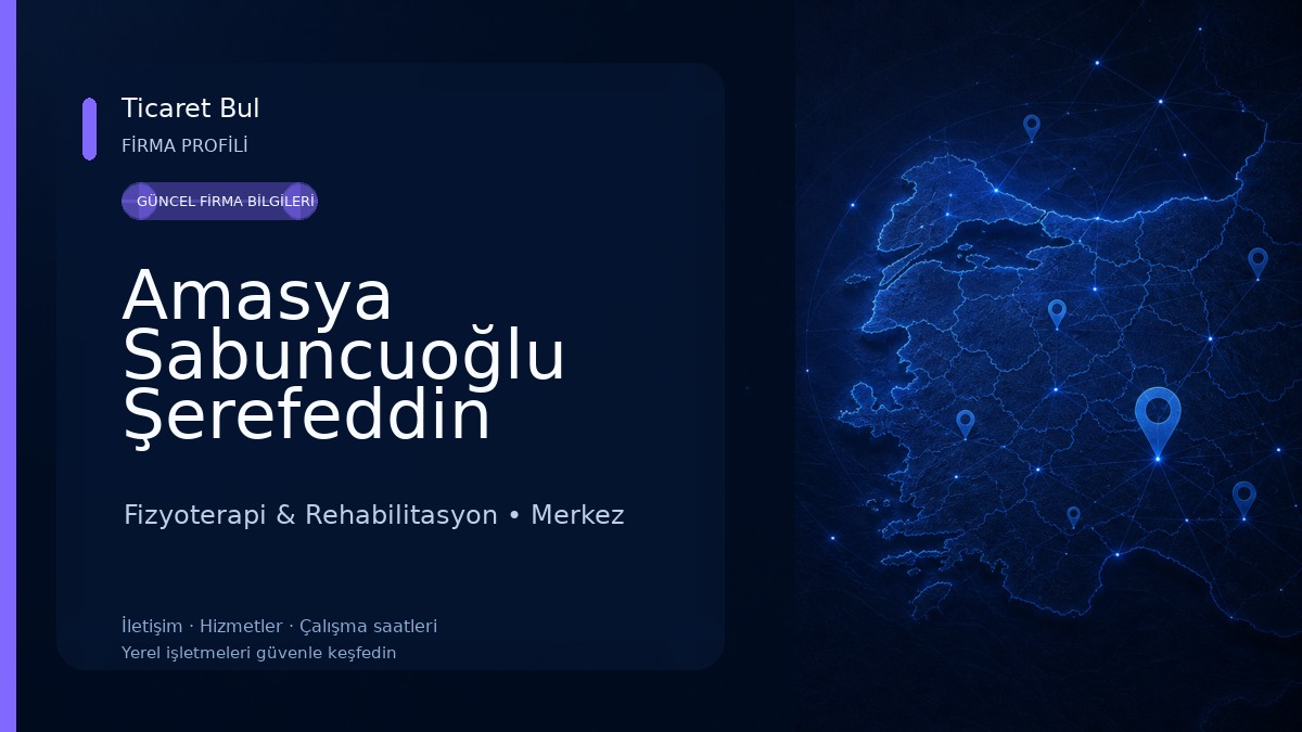 Amasya Sabuncuoğlu Şerefeddin Eğitim ve Araştırma Hastanesi
