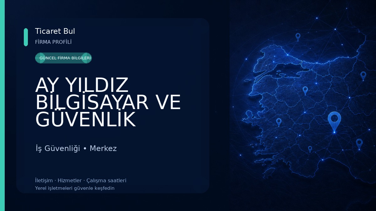 AY YILDIZ BİLGİSAYAR VE GÜVENLİK SİSTEMLERİ