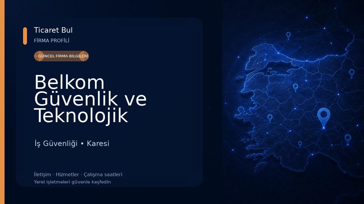 Belkom Güvenlik ve Teknolojik Sistemler
