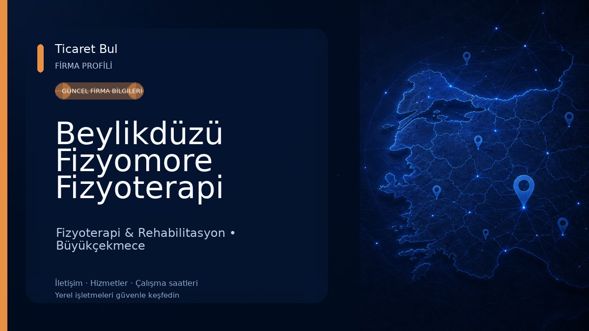 Beylikdüzü Fizyomore Fizyoterapi Merkezi - Büyükçekmece, Hadımköy, Esenyurt (Evde Fizik Tedavi İmkanı) Fizyoterapi & Rehabilitasyon