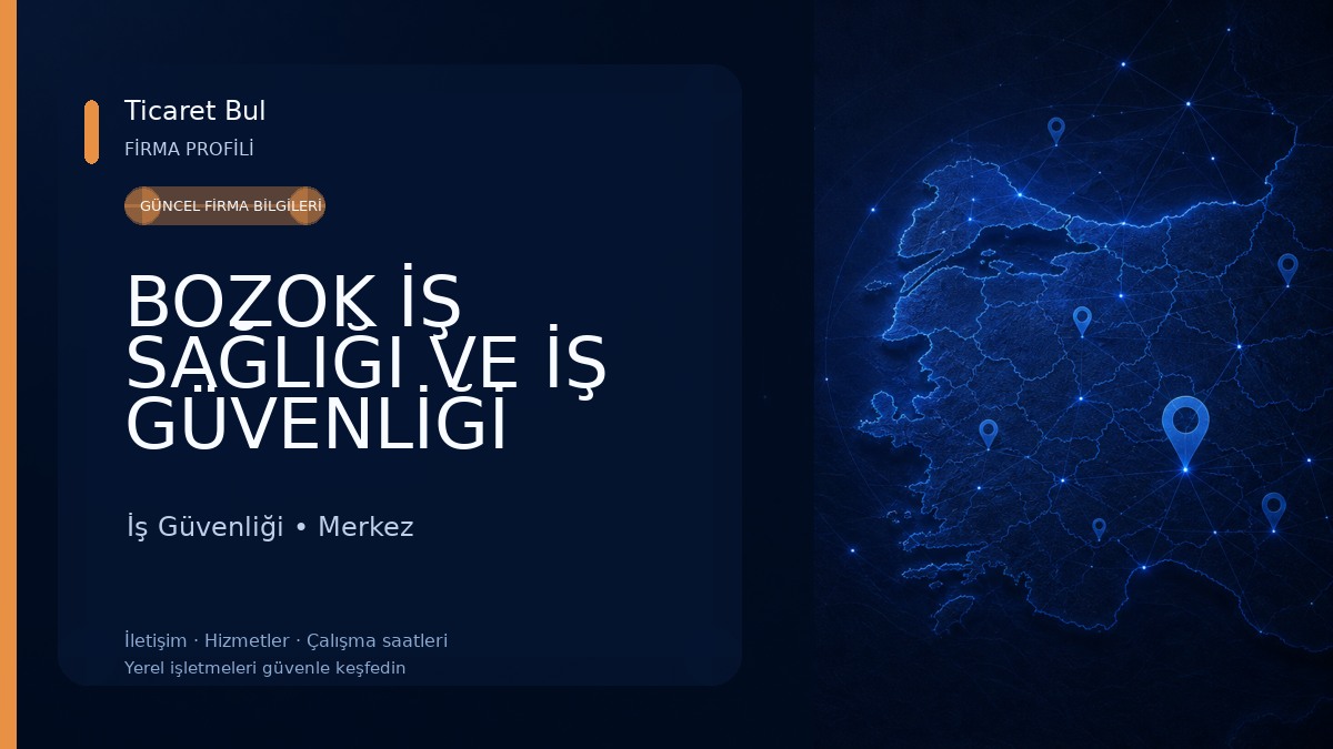 BOZOK İŞ SAĞLIĞI VE İŞ GÜVENLİĞİ