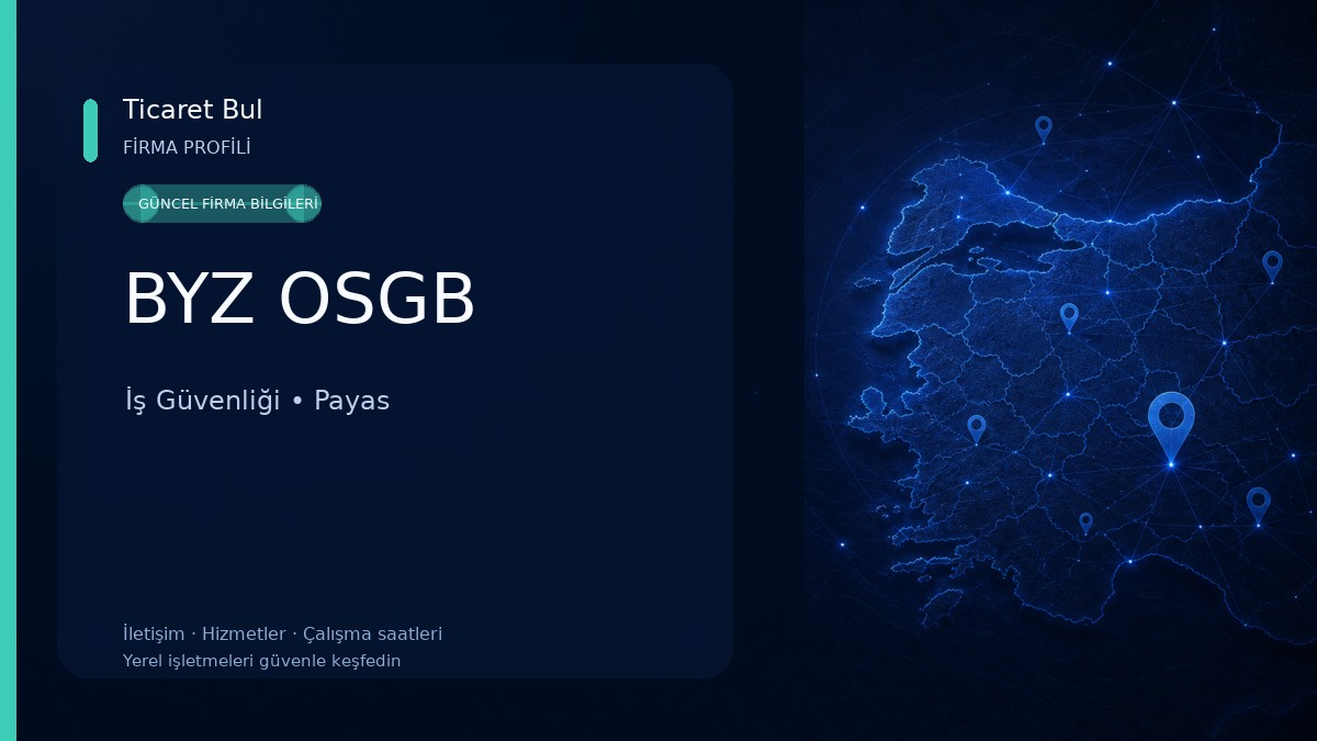 BYZ OSGB İş Güvenliği