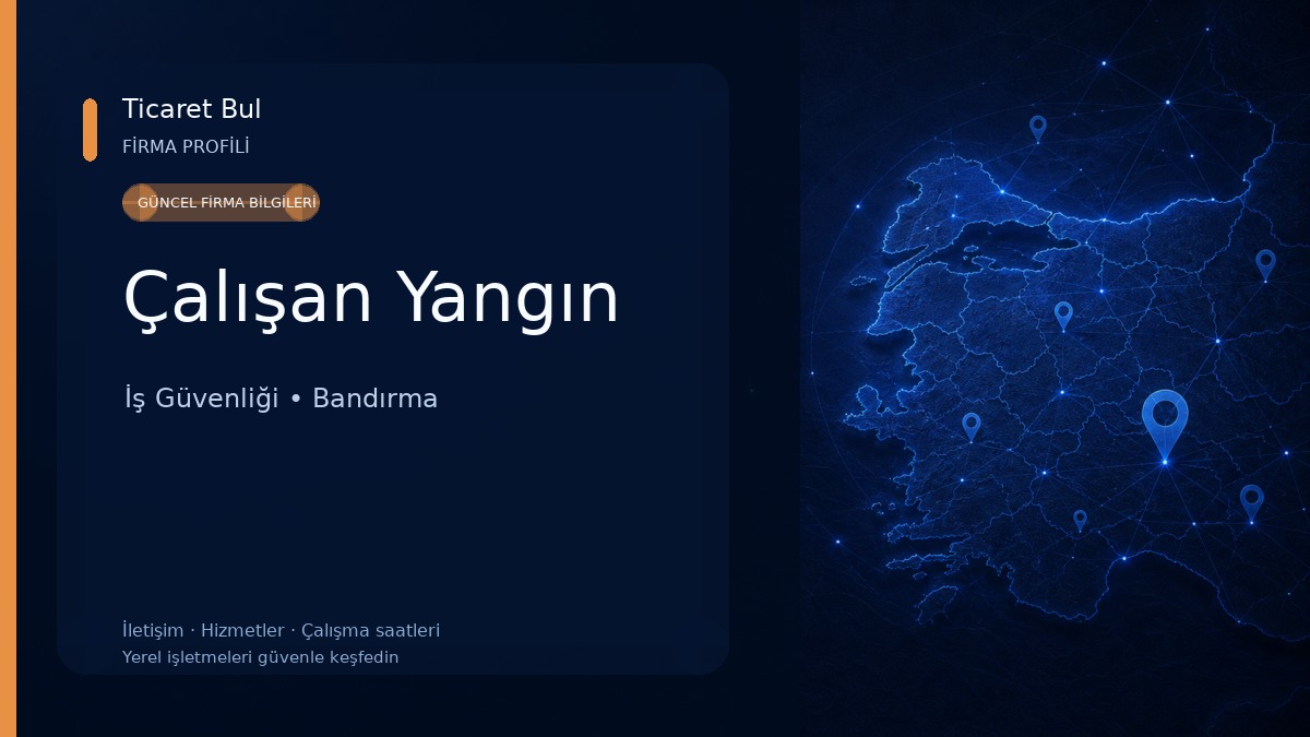 Çalışan Yangın İş Güvenliği
