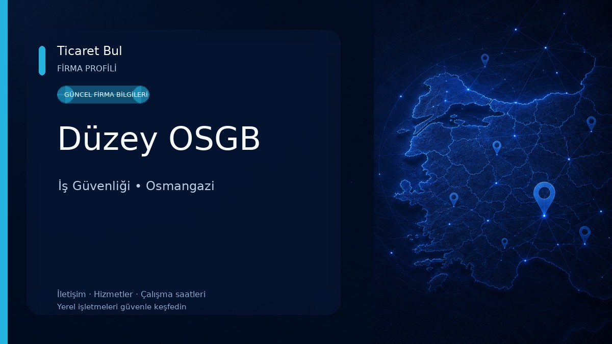 Düzey OSGB İş Güvenliği