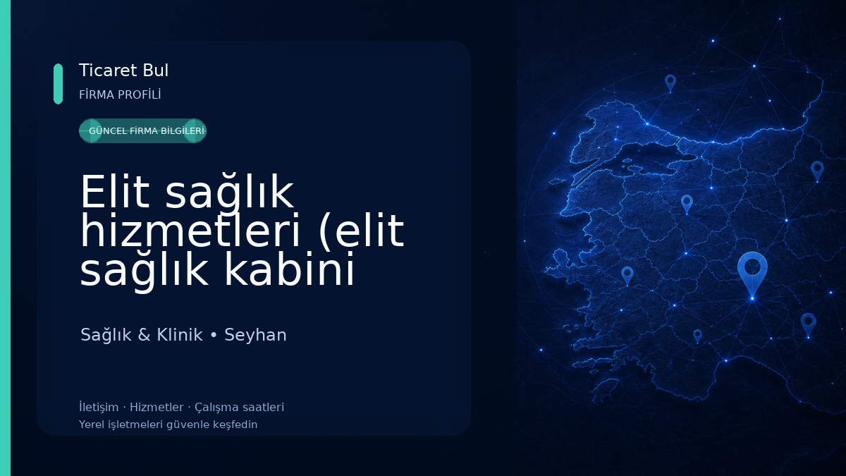 Elit sağlık hizmetleri (elit sağlık kabini Sağlık & Klinik
