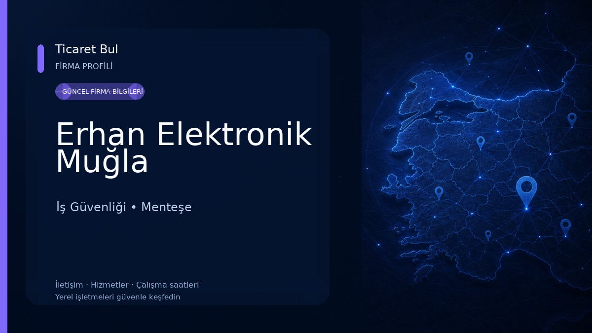 Erhan Elektronik Muğla