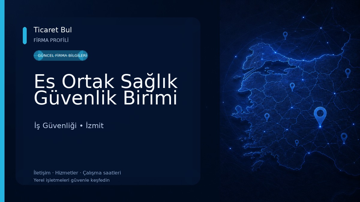 Es Ortak Sağlık Güvenlik Birimi