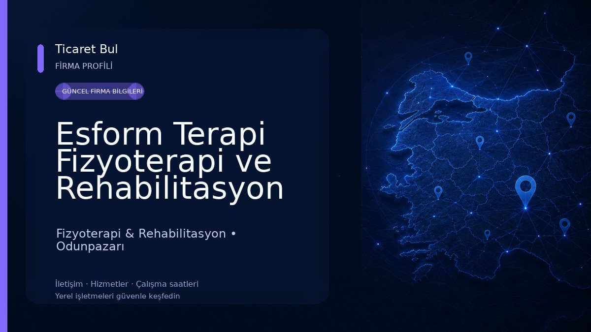Esform Terapi Fizyoterapi ve Rehabilitasyon