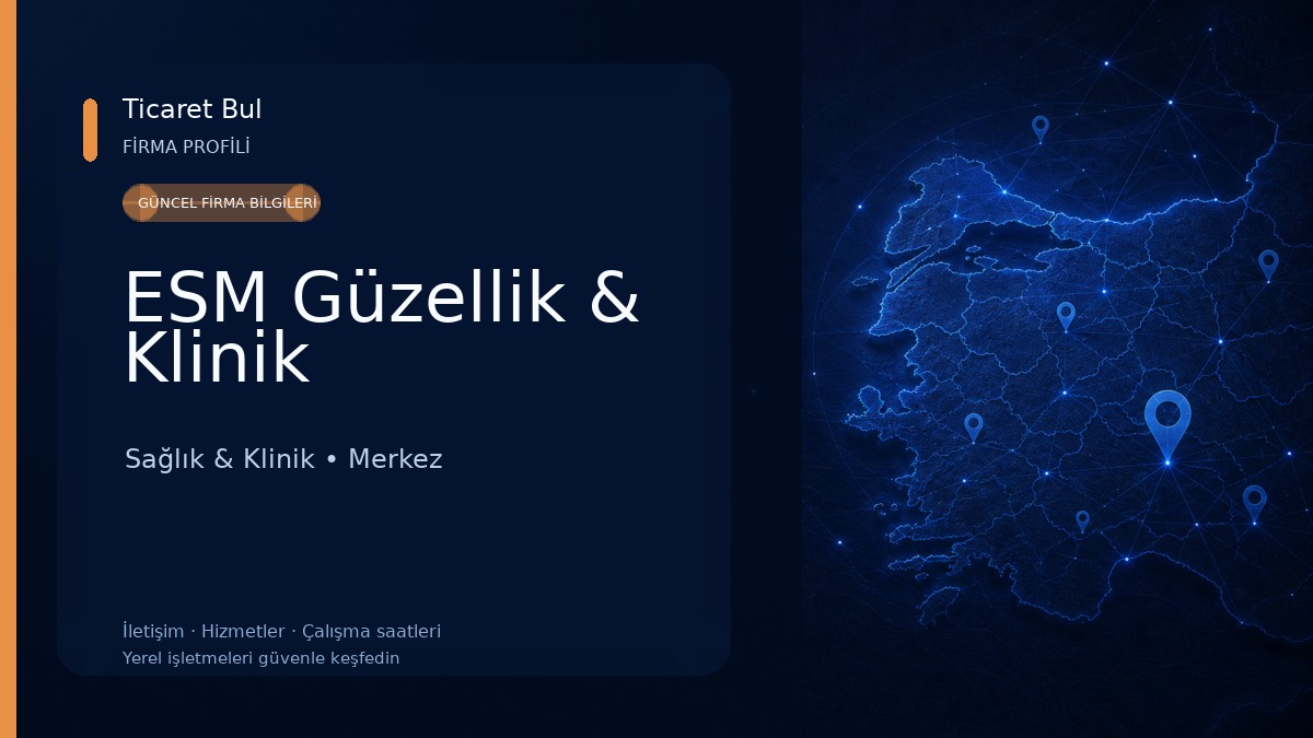 ESM Güzellik & Klinik Sağlık & Klinik