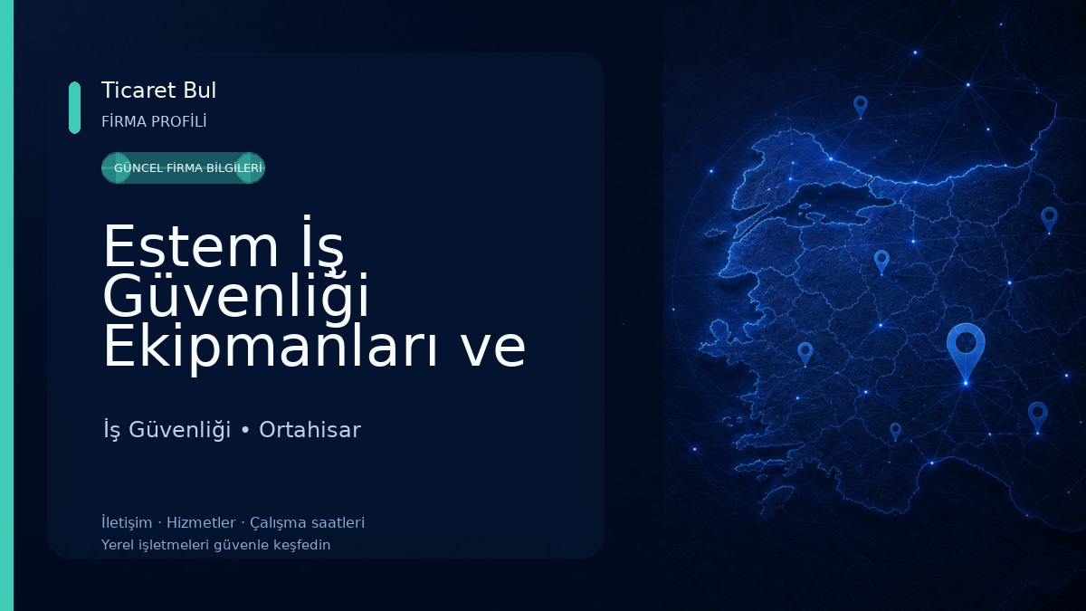 Estem İş Güvenliği Ekipmanları ve Hırdavat 