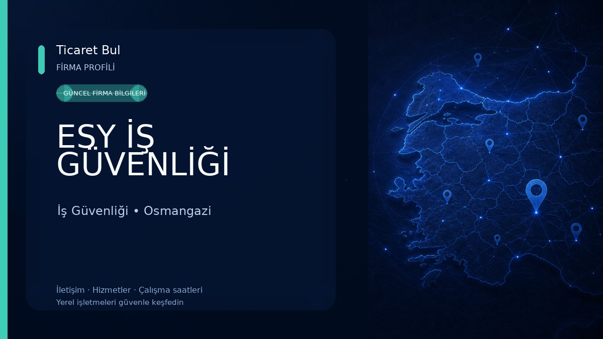 ESY İŞ GÜVENLİĞİ 