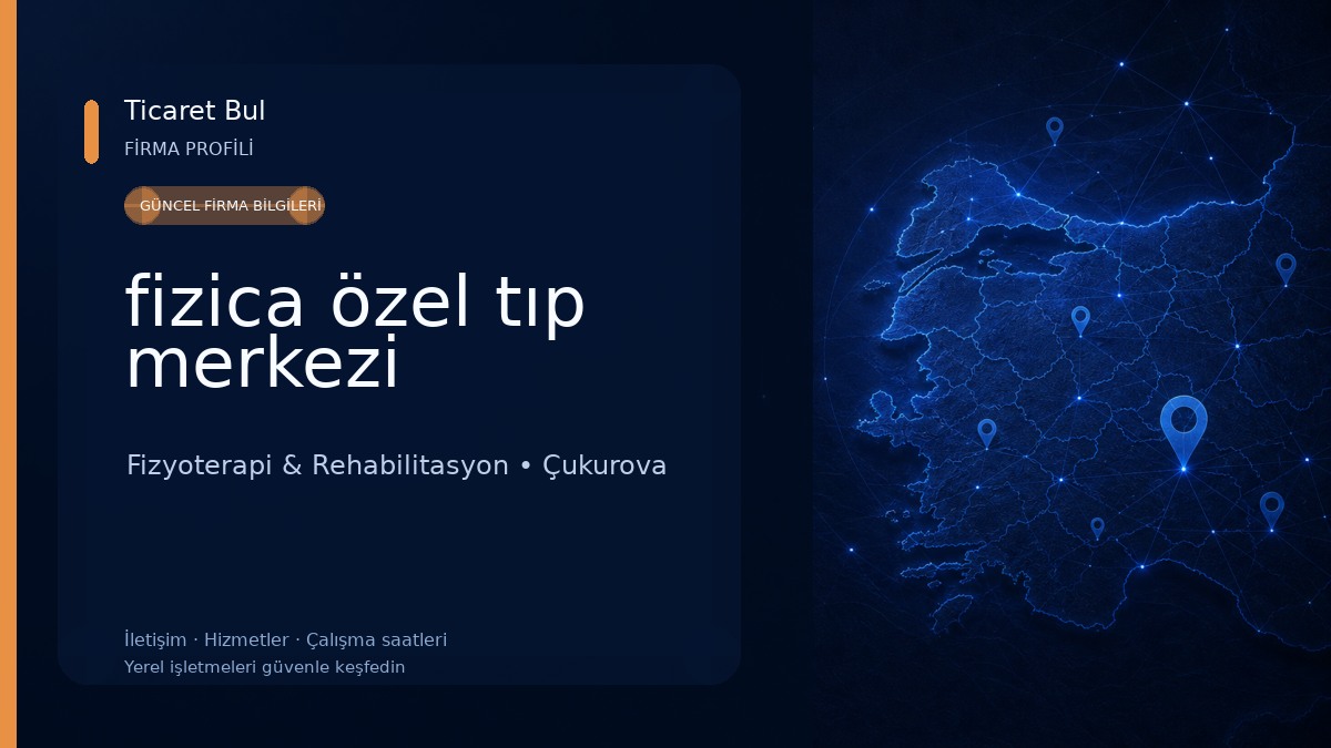 fizica özel tıp merkezi Fizyoterapi & Rehabilitasyon