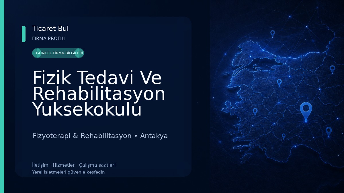 Fizik Tedavi Ve Rehabilitasyon Yuksekokulu Fizyoterapi & Rehabilitasyon