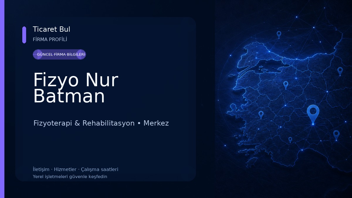Fizyo Nur Batman