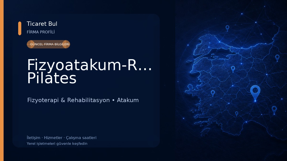 Fizyoatakum-Reformer Pilates Fizyoterapi & Rehabilitasyon