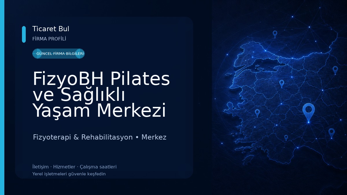 FizyoBH Pilates ve Sağlıklı Yaşam Merkezi Fizyoterapi & Rehabilitasyon