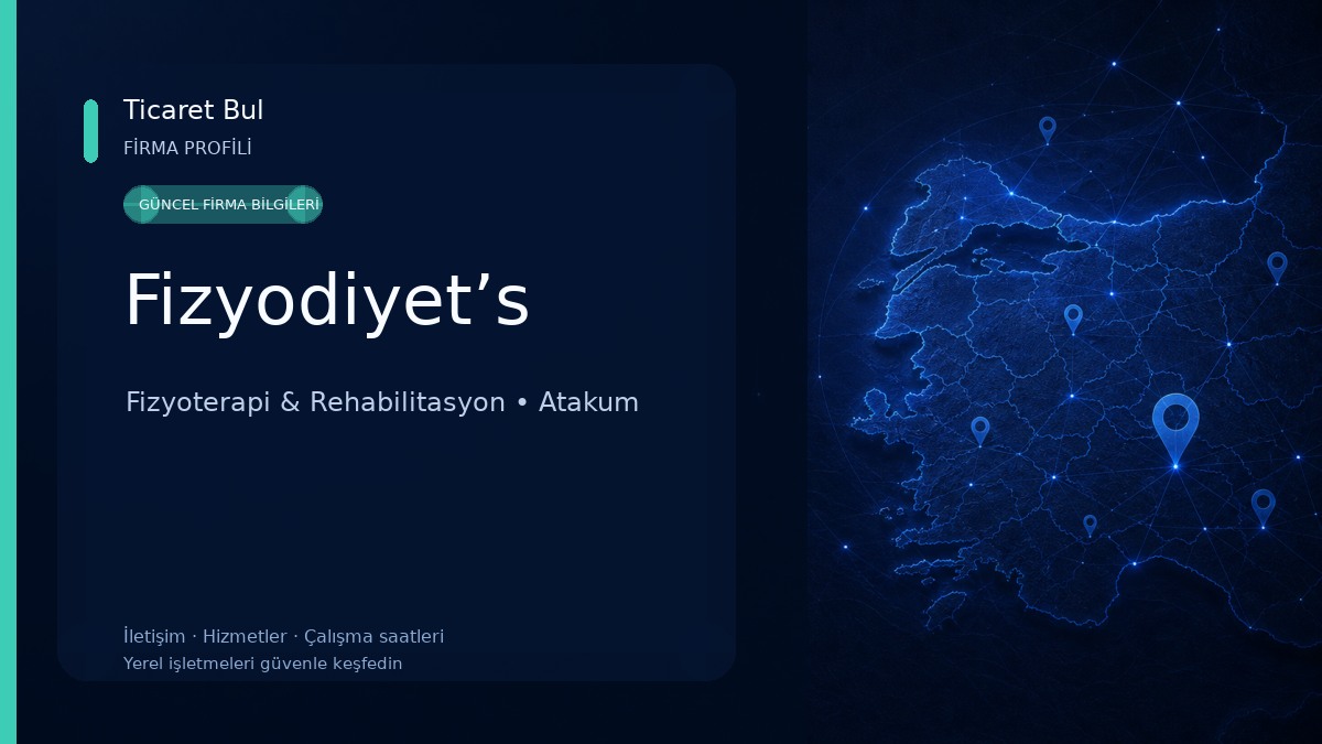Fizyodiyet’s Fizyoterapi & Rehabilitasyon