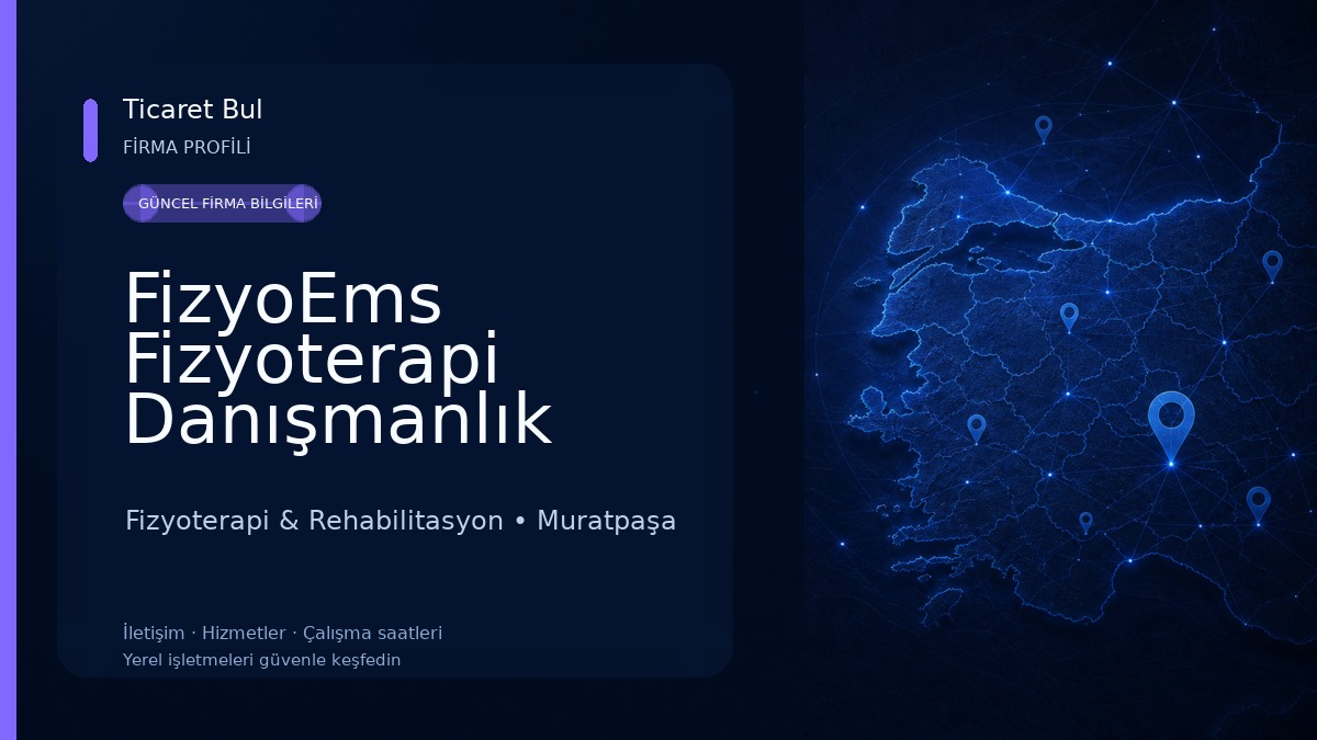 FizyoEms Fizyoterapi Danışmanlık Merkezi ve Ems Fitness Fizyoterapi & Rehabilitasyon