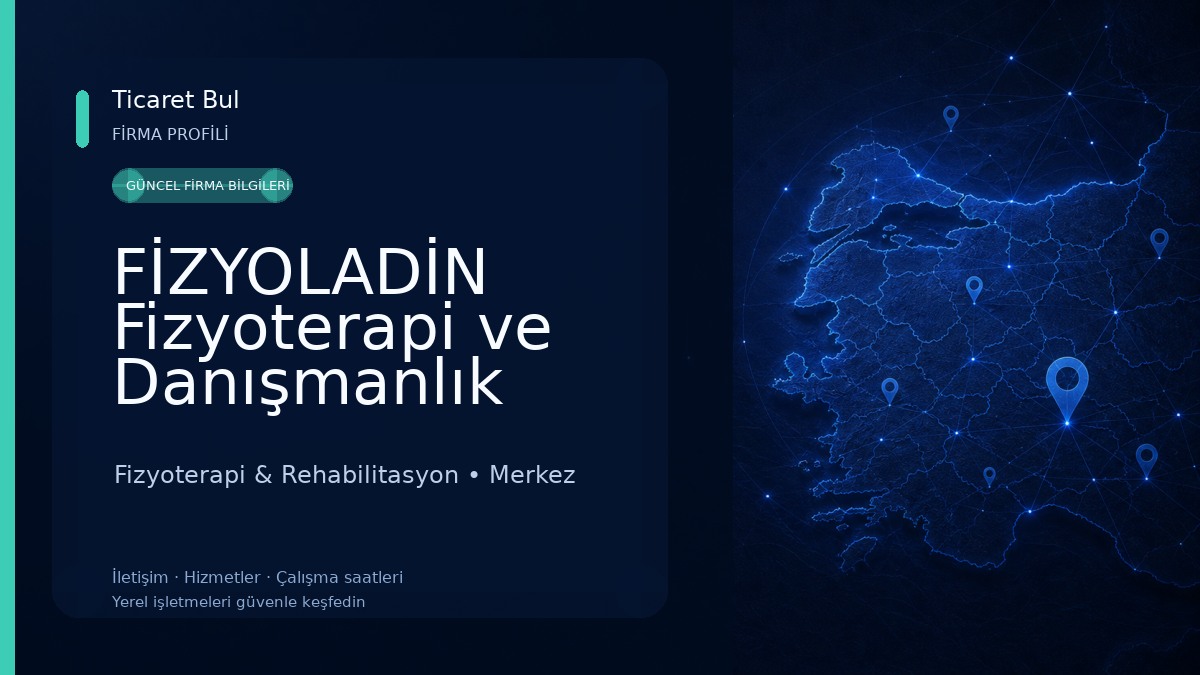 FİZYOLADİN Fizyoterapi ve Danışmanlık Merkezi 
