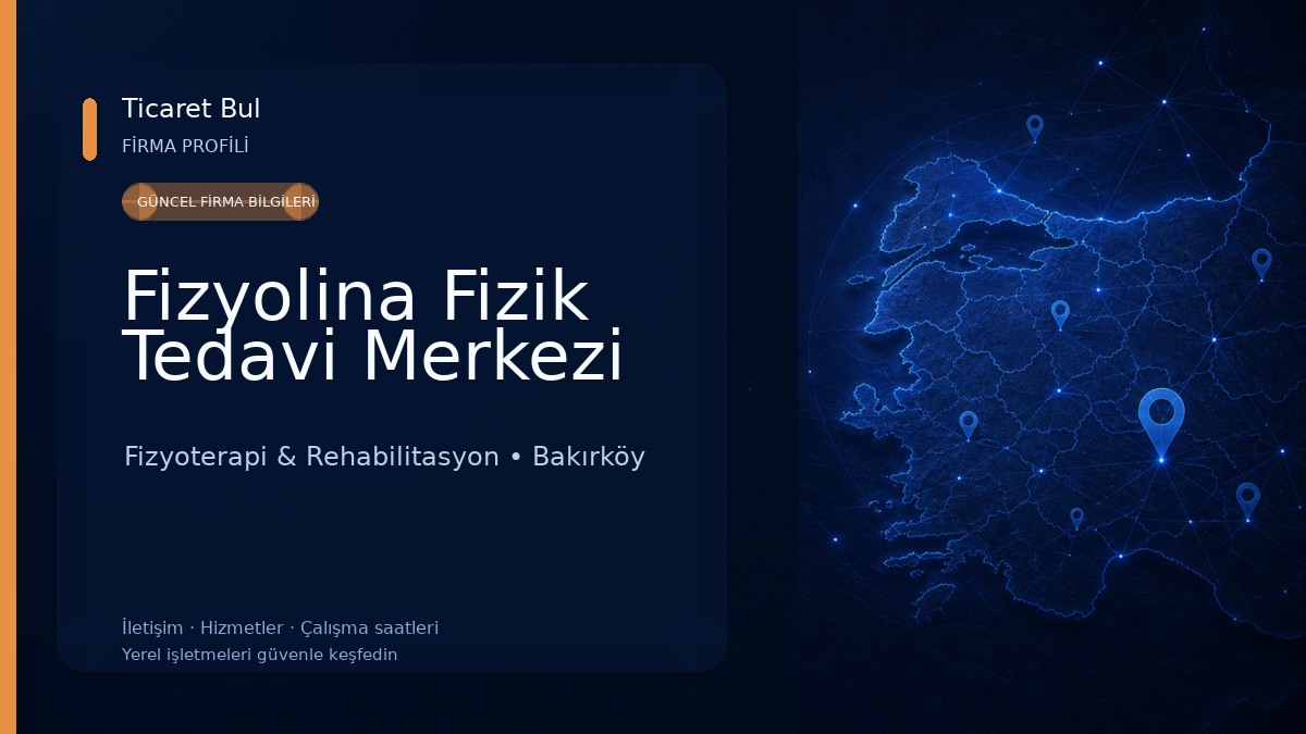 Fizyolina Fizik Tedavi Merkezi Fizyoterapi & Rehabilitasyon