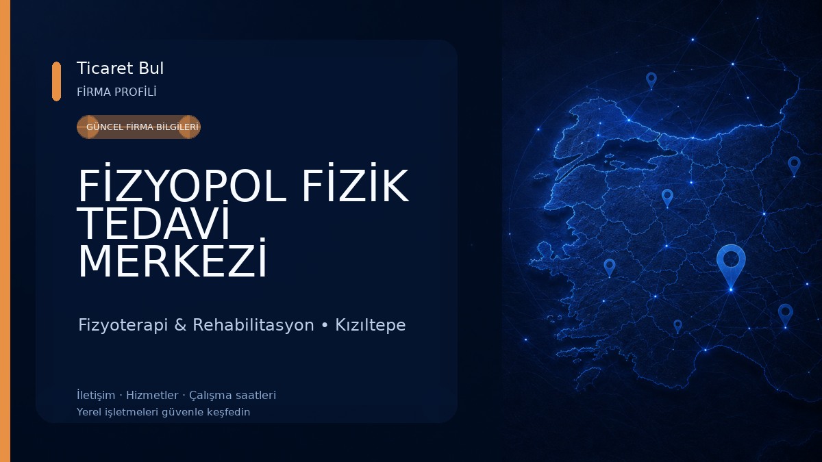 FİZYOPOL FİZİK TEDAVİ MERKEZİ Fizyoterapi & Rehabilitasyon