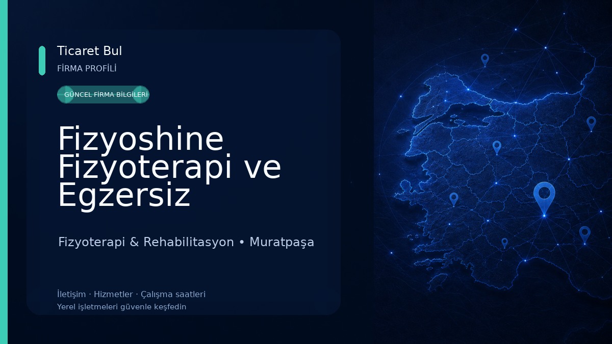 Fizyoshine Fizyoterapi ve Egzersiz Danışmanlığı Fizyoterapi & Rehabilitasyon
