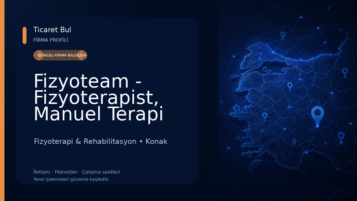 Fizyoteam - Fizyoterapist, Manuel Terapi