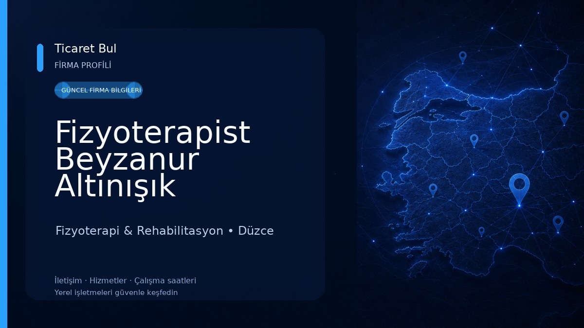 Fizyoterapist Beyzanur Altınışık