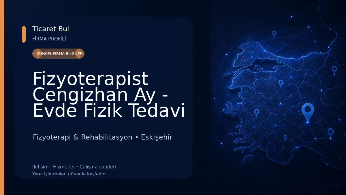 Fizyoterapist Cengizhan Ay - Evde Fizik Tedavi - Fizyoterapi & Rehabilitasyon