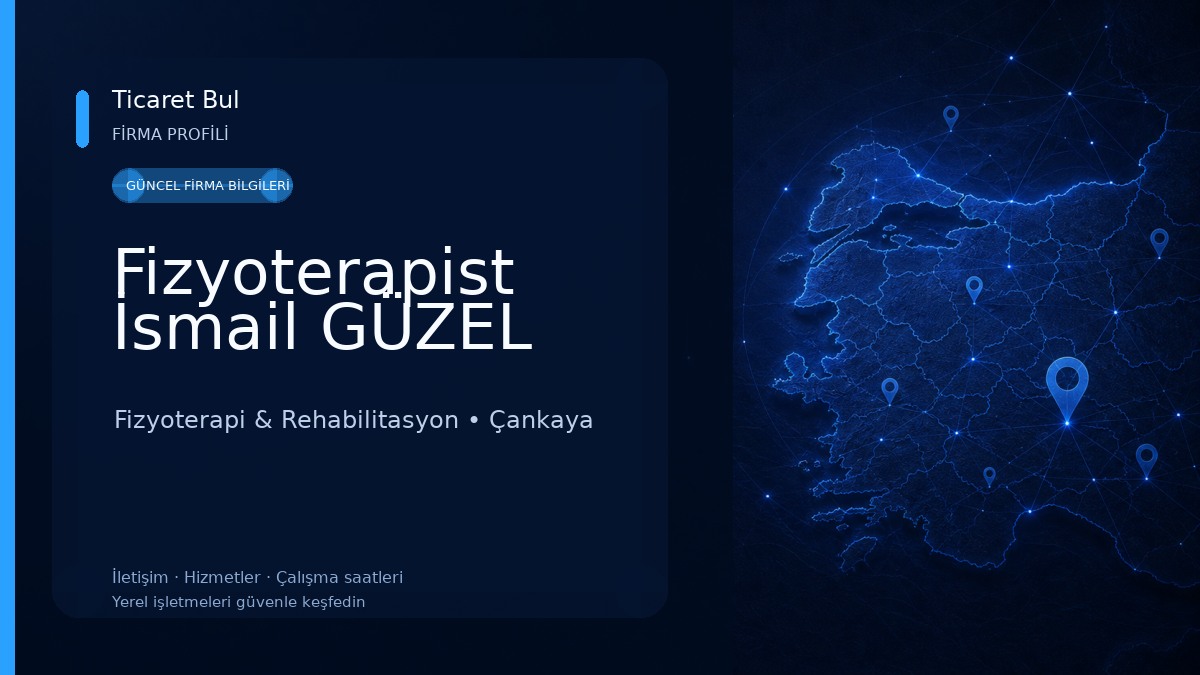 Fizyoterapist İsmail GÜZEL Fizyoterapi & Rehabilitasyon