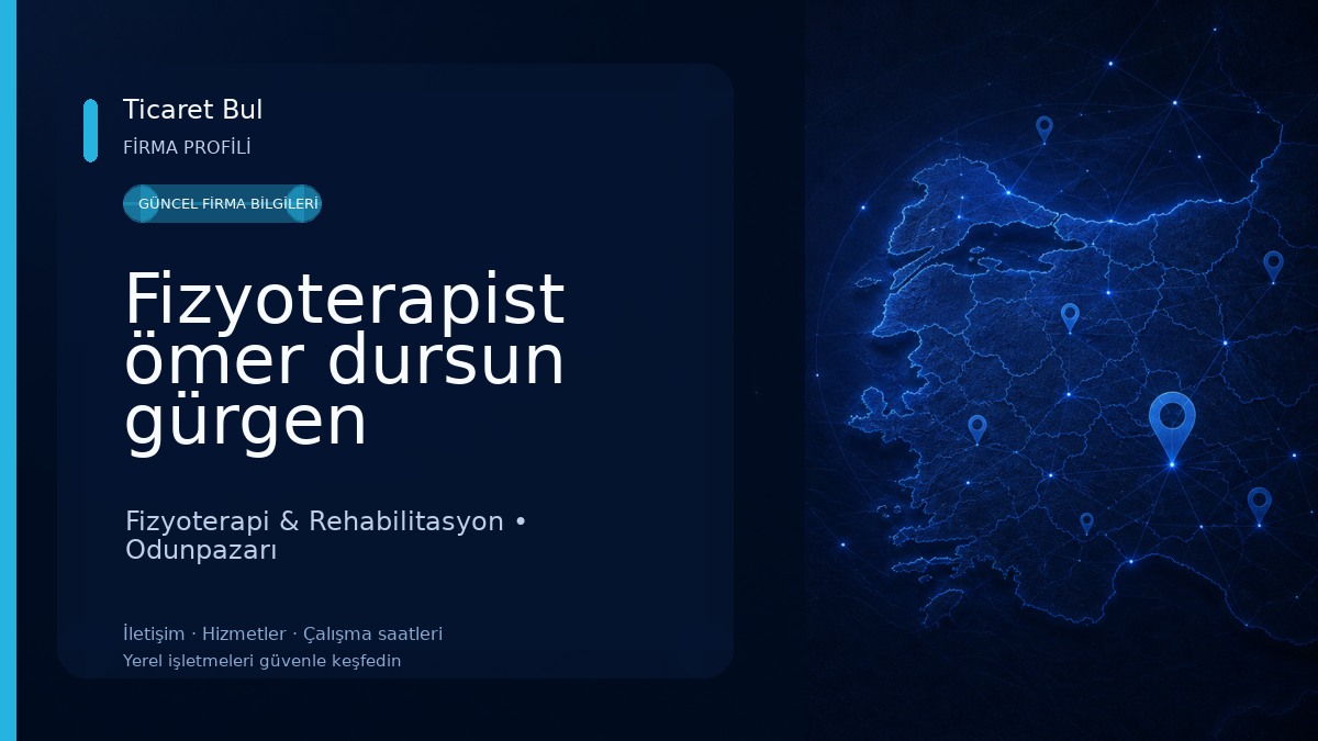 Fizyoterapist ömer dursun gürgen Fizyoterapi & Rehabilitasyon
