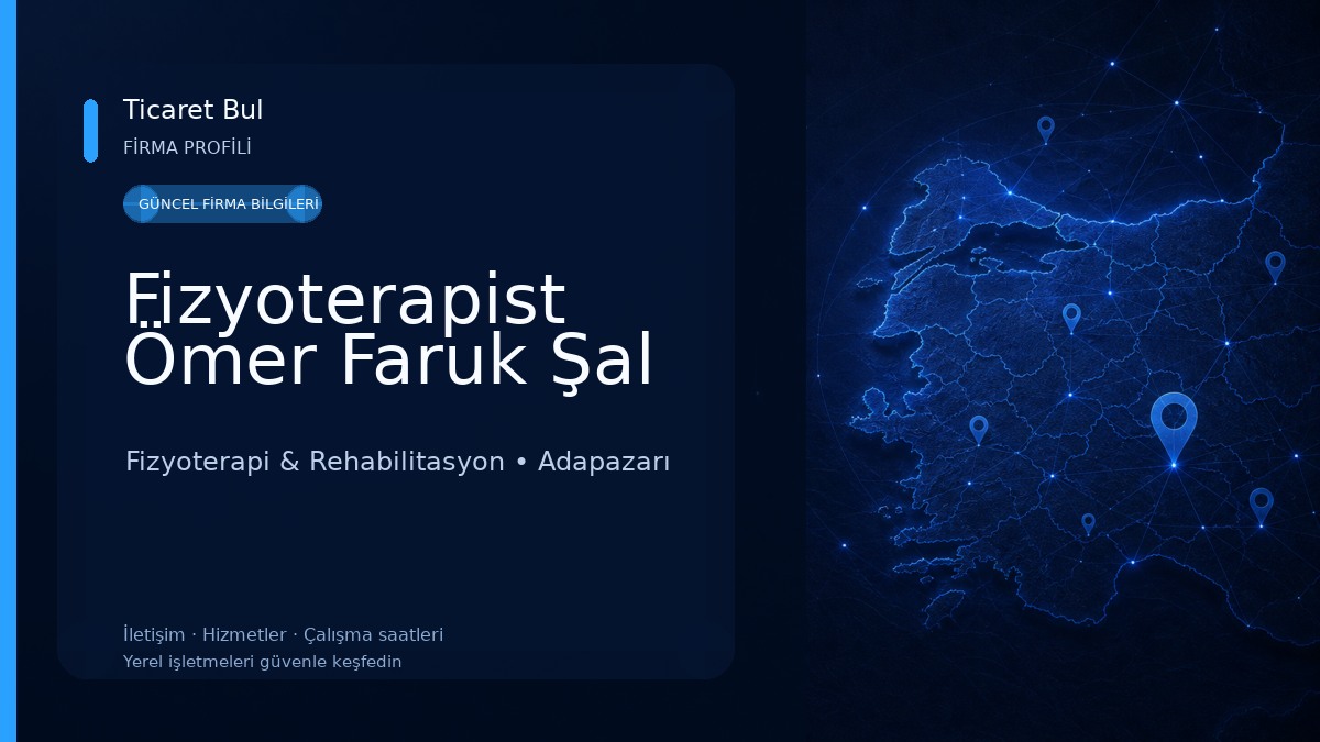 Fizyoterapist Ömer Faruk Şal 