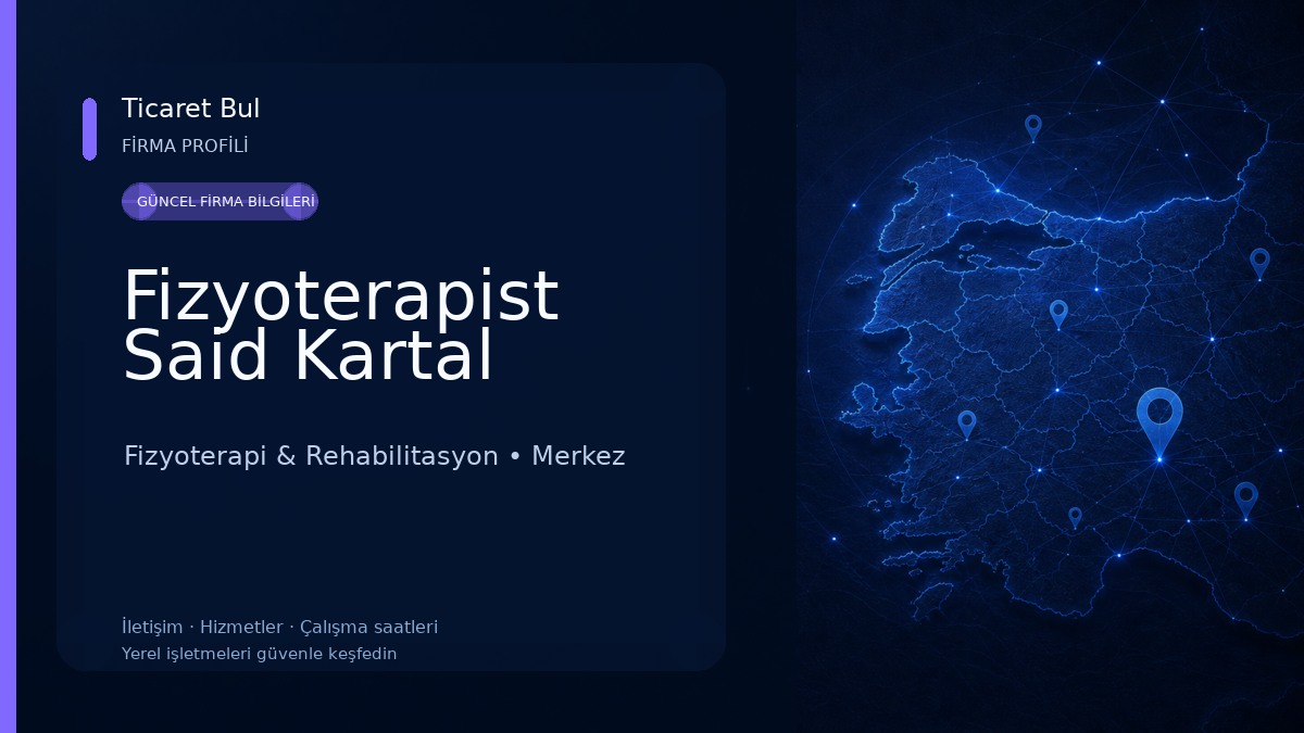 Fizyoterapist Said Kartal