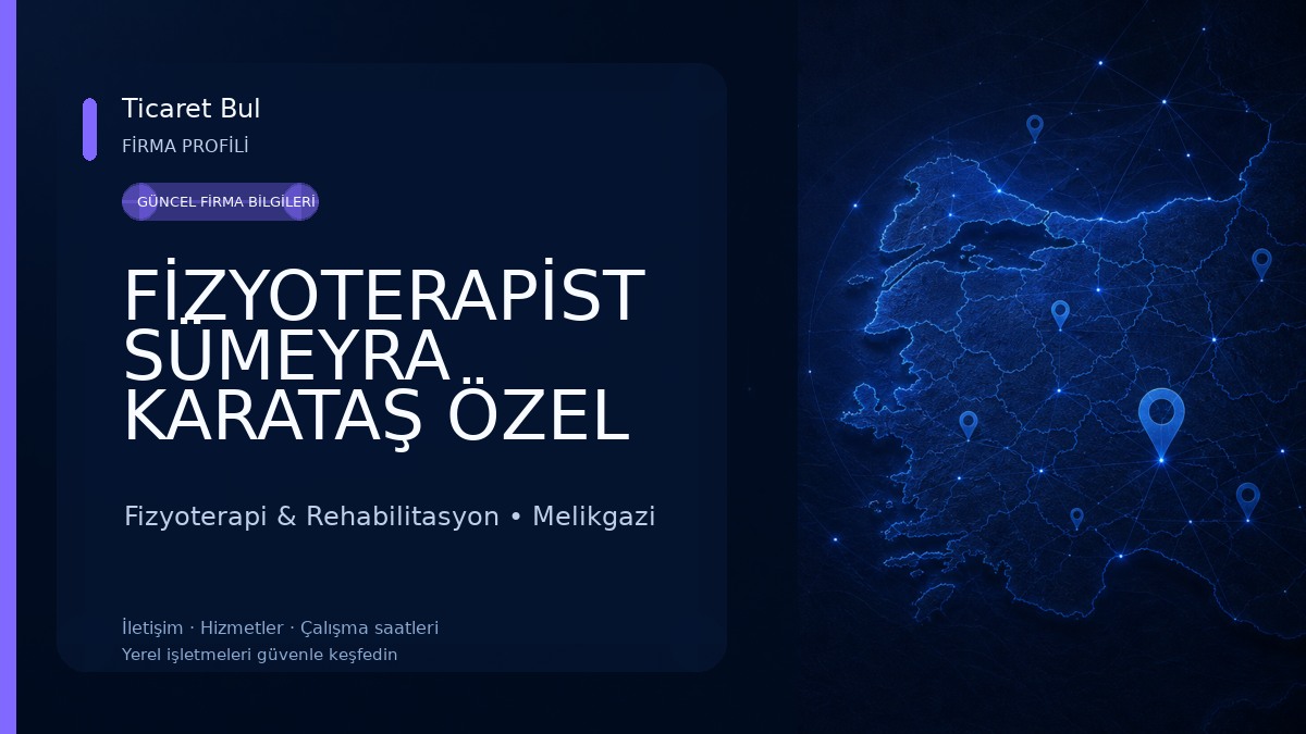 FİZYOTERAPİST SÜMEYRA KARATAŞ ÖZEL SAĞLIK MESLEK HİZMET BİRİMİ | FİZYOTERAPİ & PİLATES & SKOLYOZ Fizyoterapi & Rehabilitasyon
