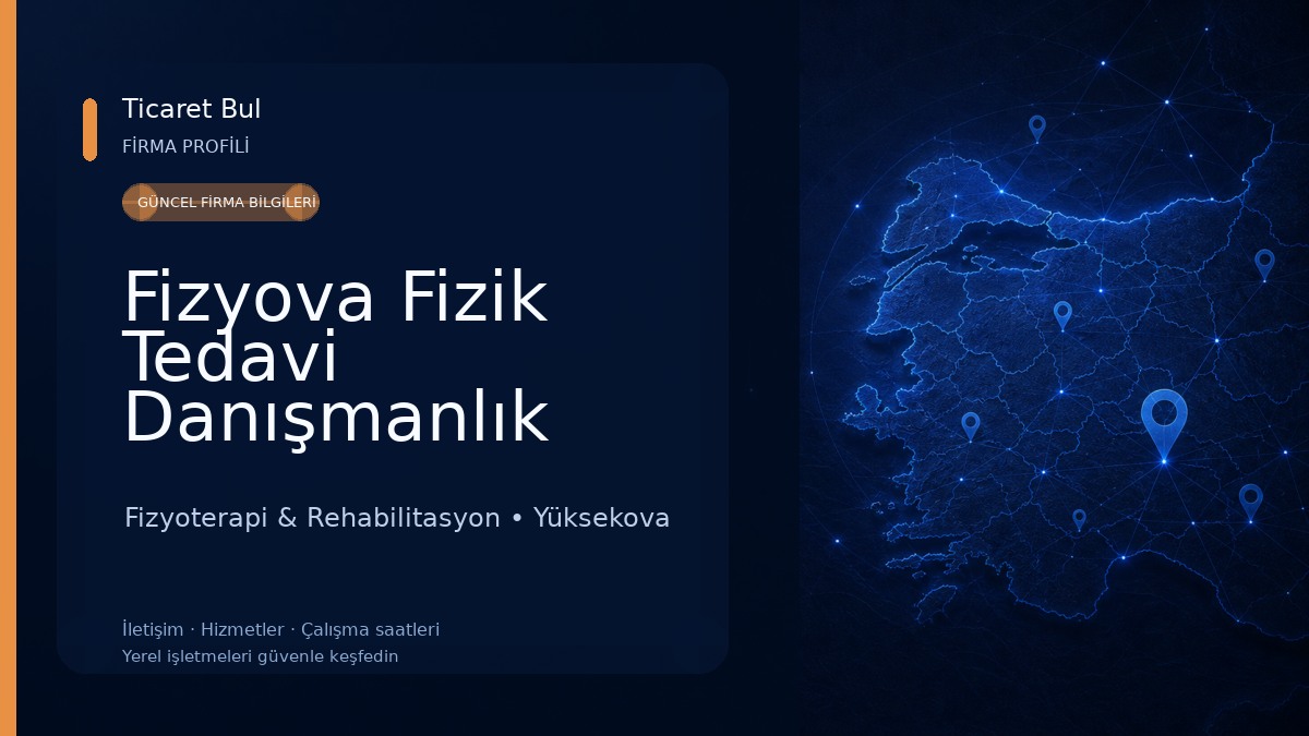Fizyova Fizik Tedavi Danışmanlık Merkezi 