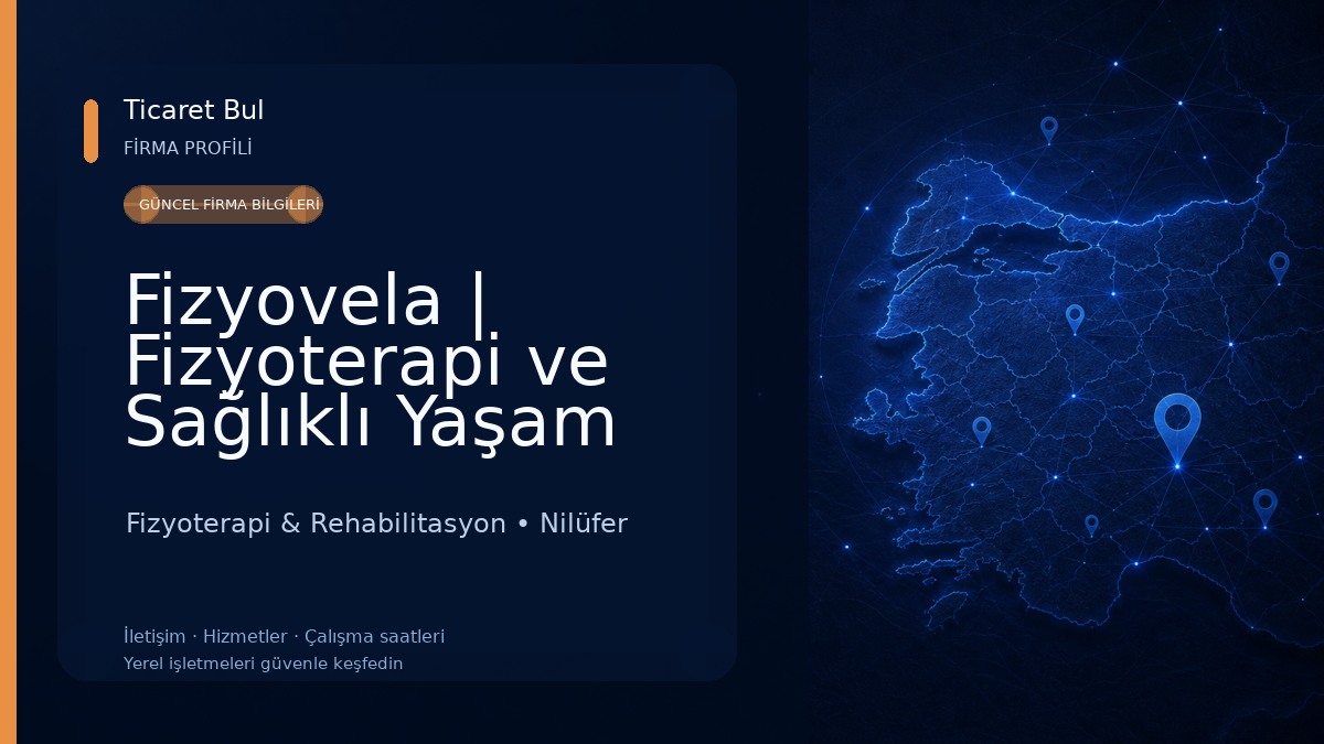 Fizyovela | Fizyoterapi ve Sağlıklı Yaşam Merkezi Fizyoterapi & Rehabilitasyon
