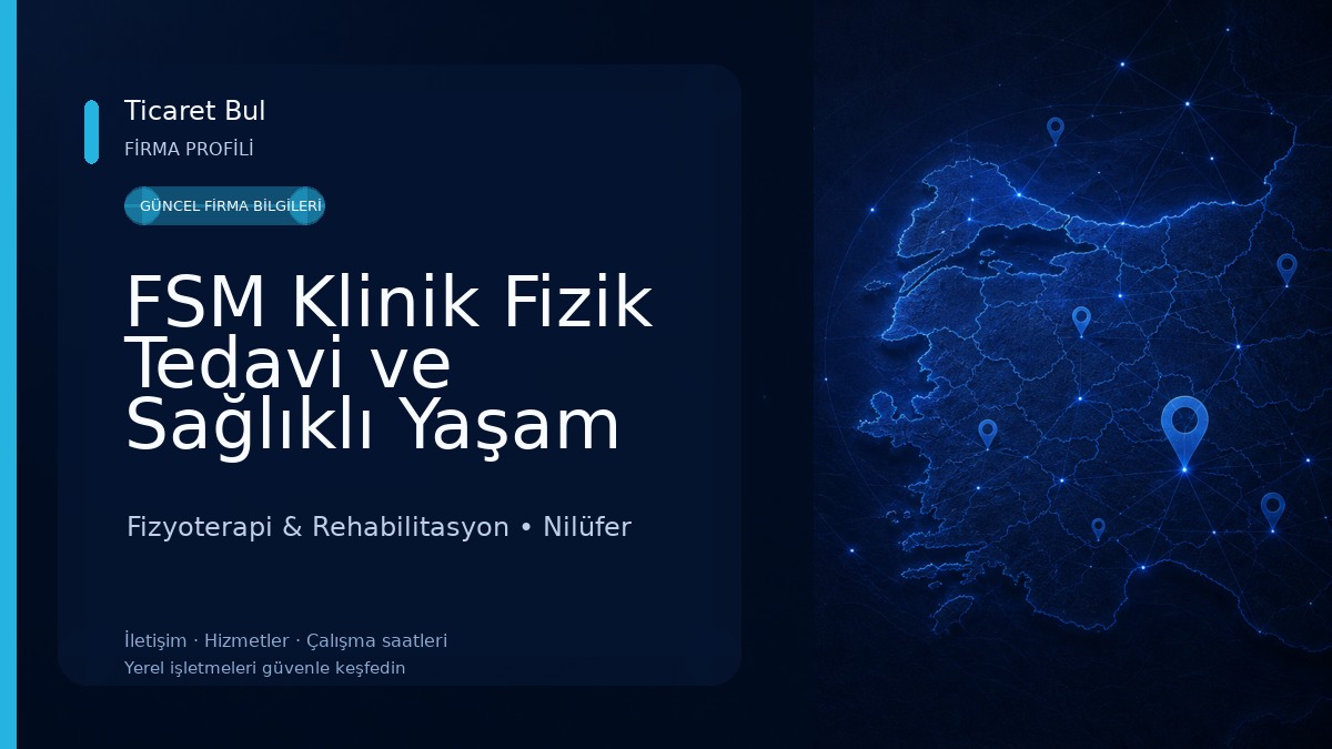 FSM Klinik Fizik Tedavi ve Sağlıklı Yaşam Merkezi Fizyoterapi & Rehabilitasyon