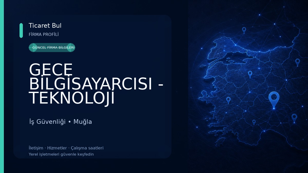 GECE BİLGİSAYARCISI - TEKNOLOJİ HASTANESİ İş Güvenliği