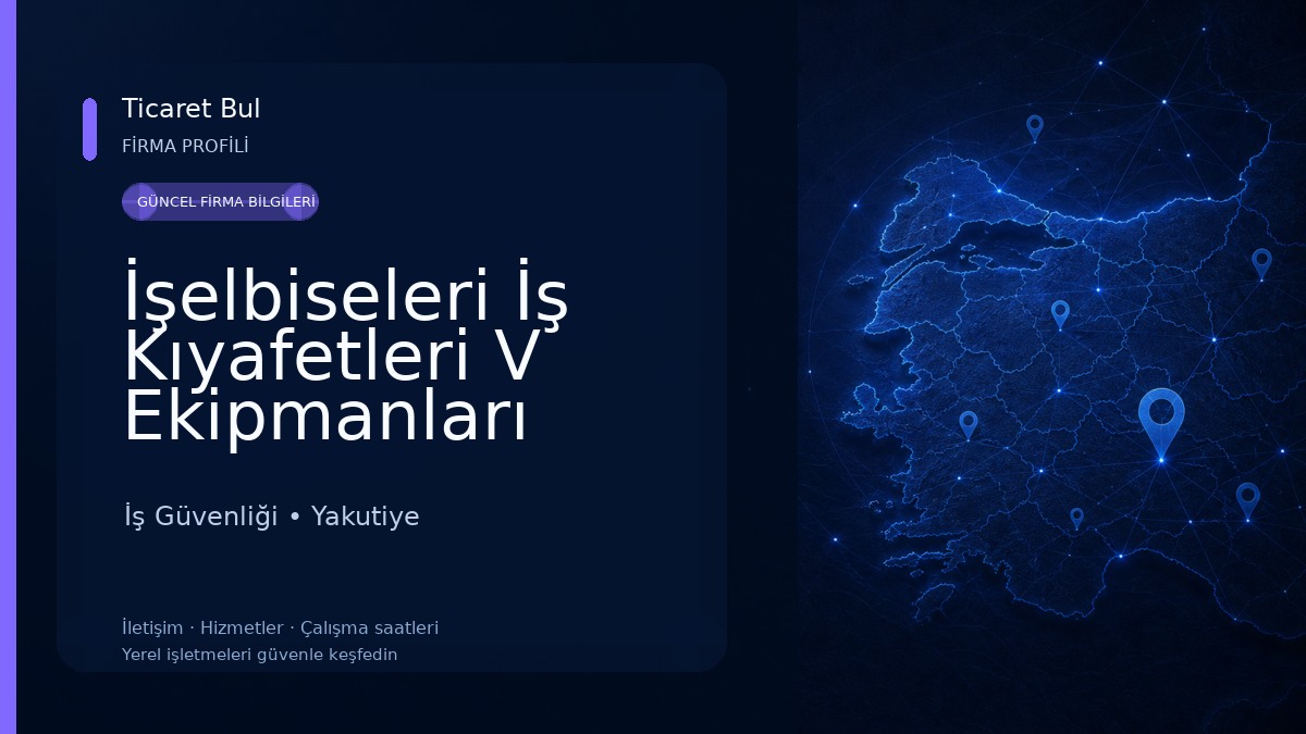 İşelbiseleri İş Kıyafetleri V Ekipmanları ERZURUM TEKBİR İŞ ELBİSELERİ 