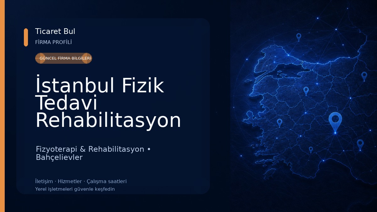 İstanbul Fizik Tedavi Rehabilitasyon Eğitim Ve Araştırma Hastanesi Fizyoterapi & Rehabilitasyon