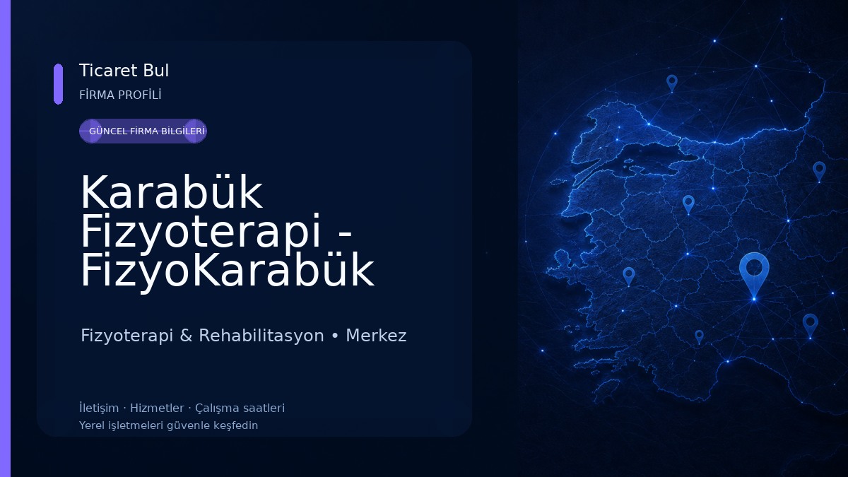 Karabük Fizyoterapi - FizyoKarabük Sağlıklı Yaşam Merkezi 