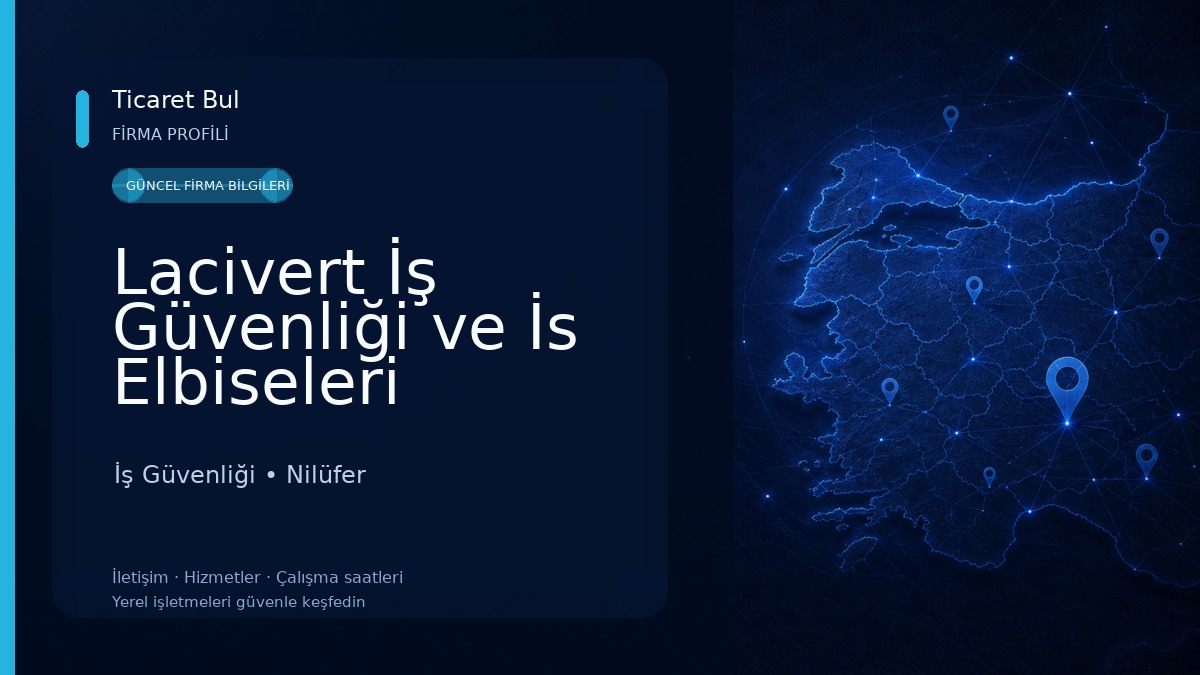 Lacivert İş Güvenliği ve İs Elbiseleri