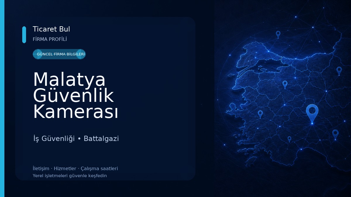 Malatya Güvenlik Kamerası 
