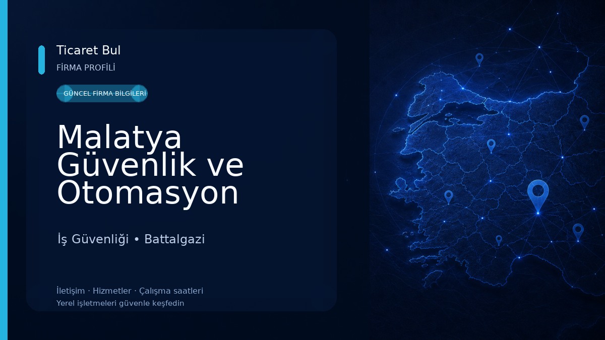 Malatya Güvenlik ve Otomasyon Sistemleri