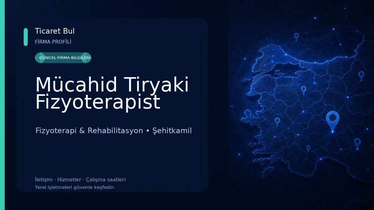Mücahid Tiryaki Fizyoterapist