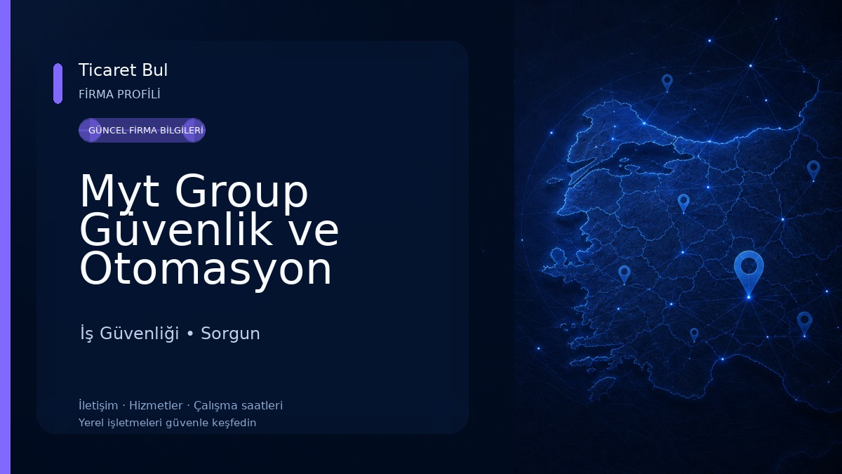 Myt Group Güvenlik ve Otomasyon Sistemleri 