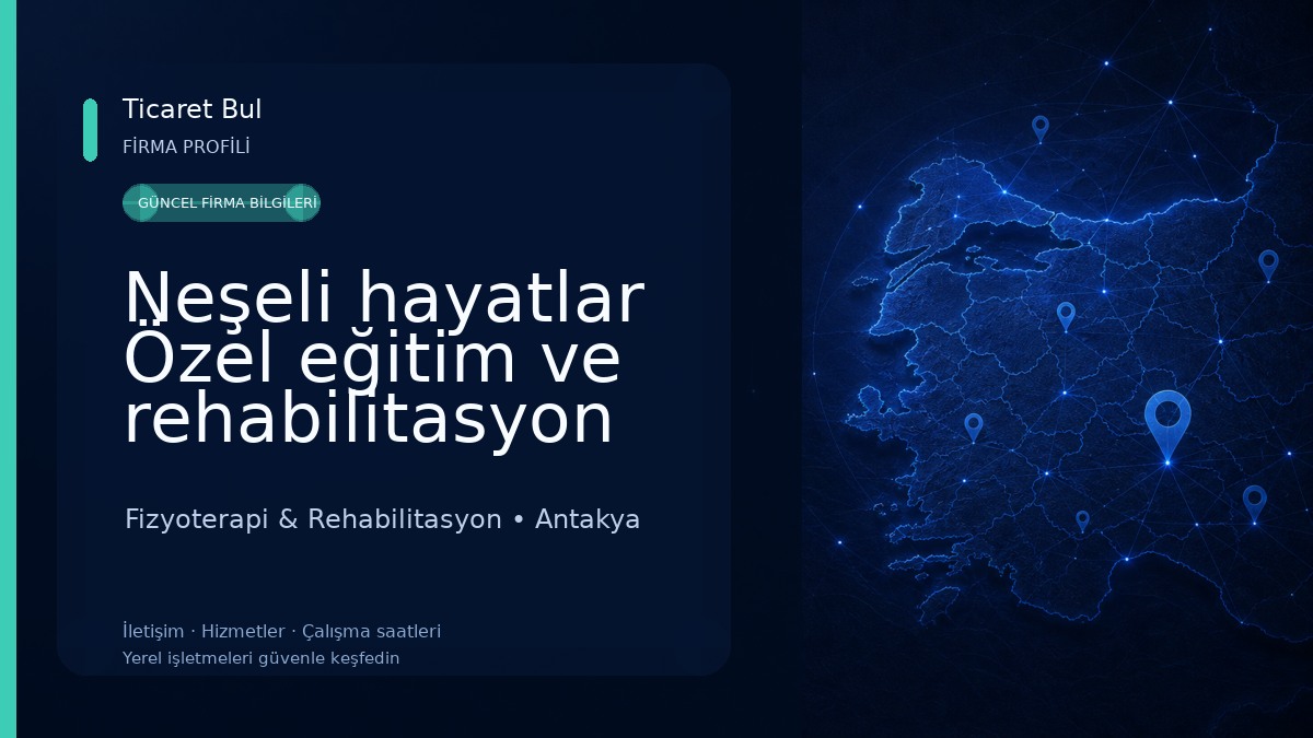 Neşeli hayatlar Özel eğitim ve rehabilitasyon merkezi Fizyoterapi & Rehabilitasyon