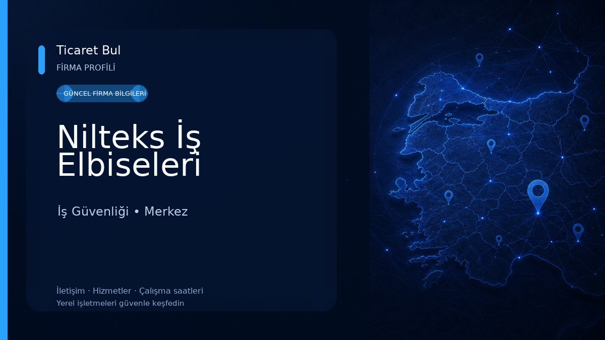 Nilteks İş Elbiseleri